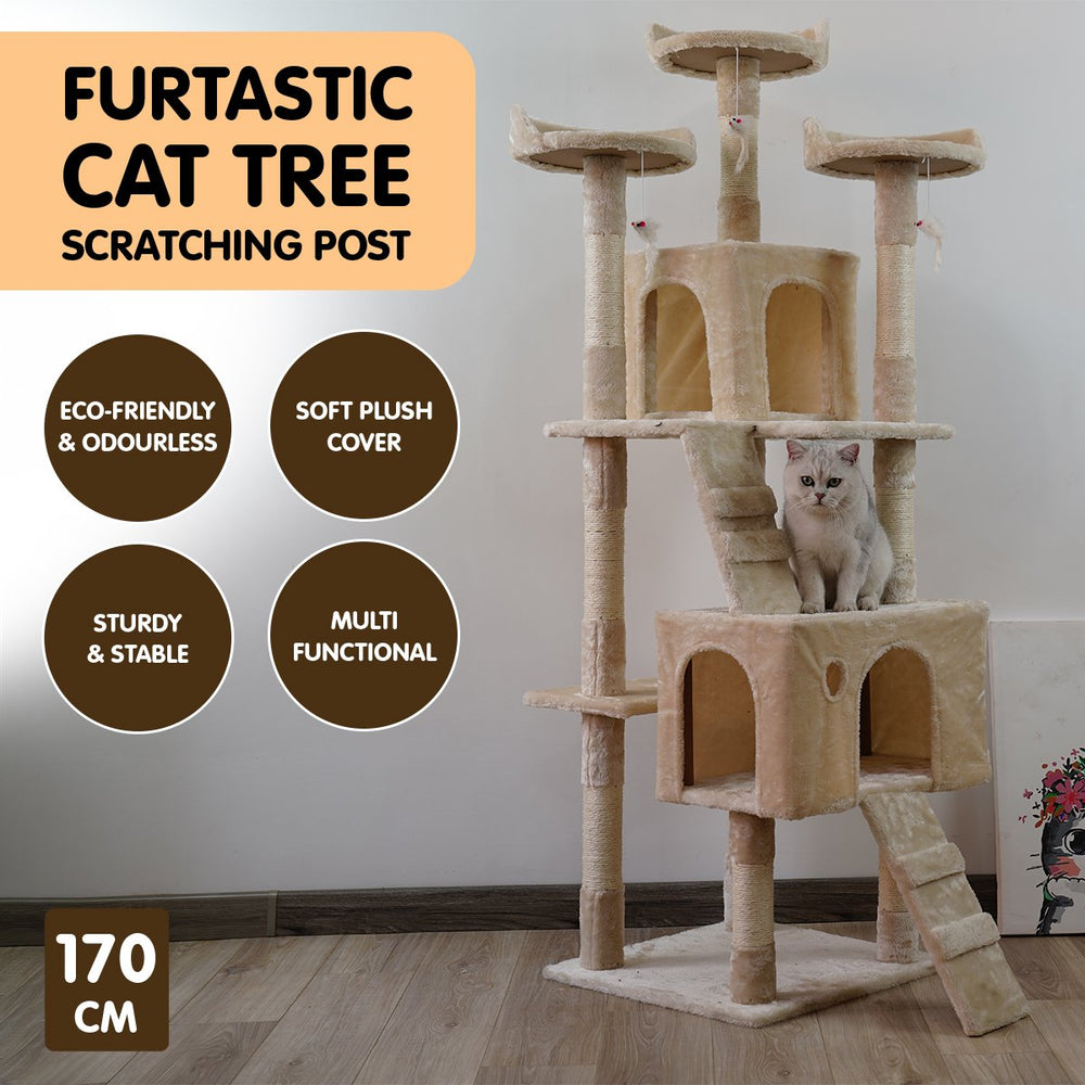 Furtastic Cat Tree Scratching Post