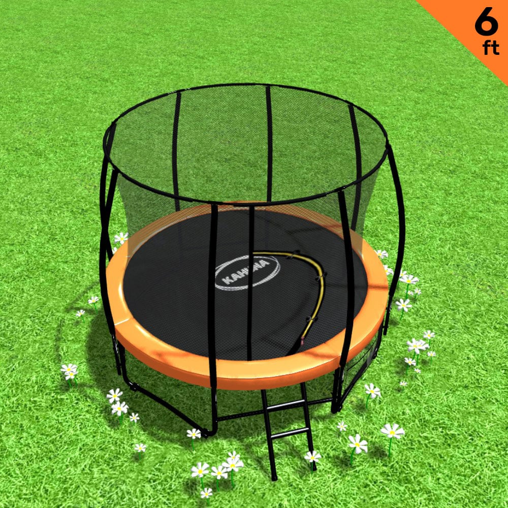 Kahuna 6ft Classic Trampoline - Orange