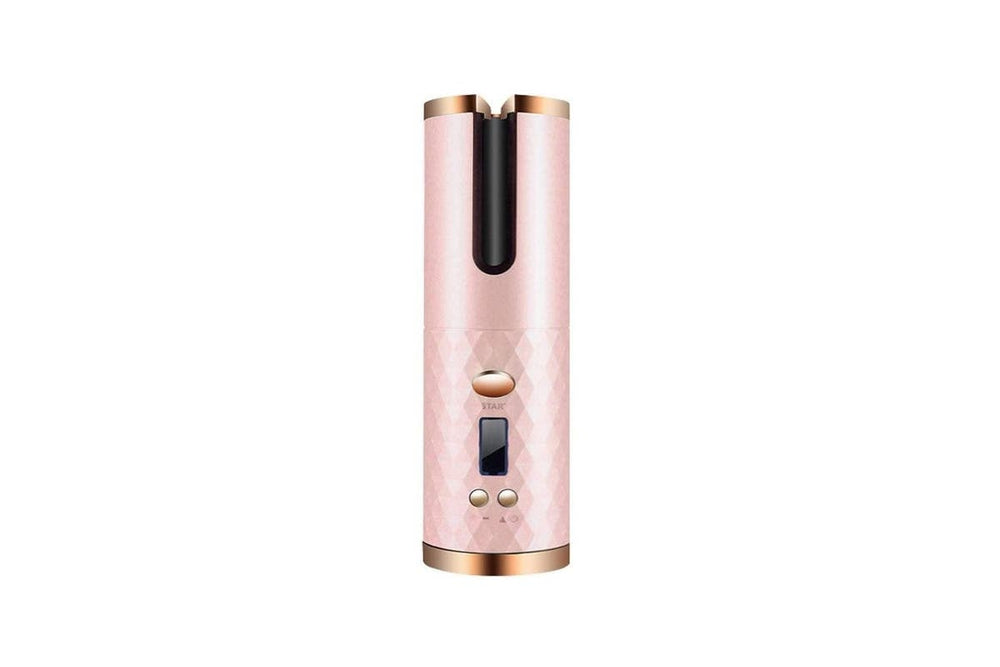 Cordless Automatic Hair Curler [Pink]