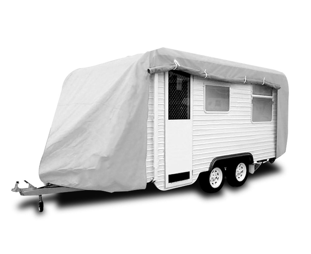 Wallaroo Caravan cover with zip: 20-23 ft