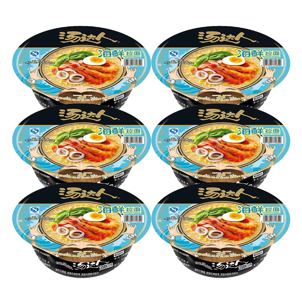 Nissin Raoh Seafood Pork Bone Ramen Bowl 120gX6pack