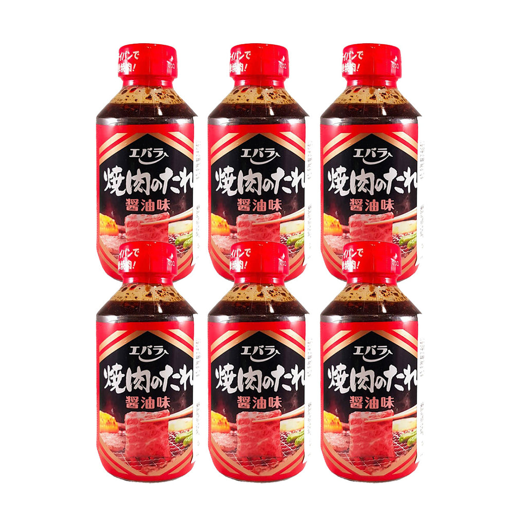 Ebara Barbecue BBQ Sauce Soy Flavor 300g X6Pack