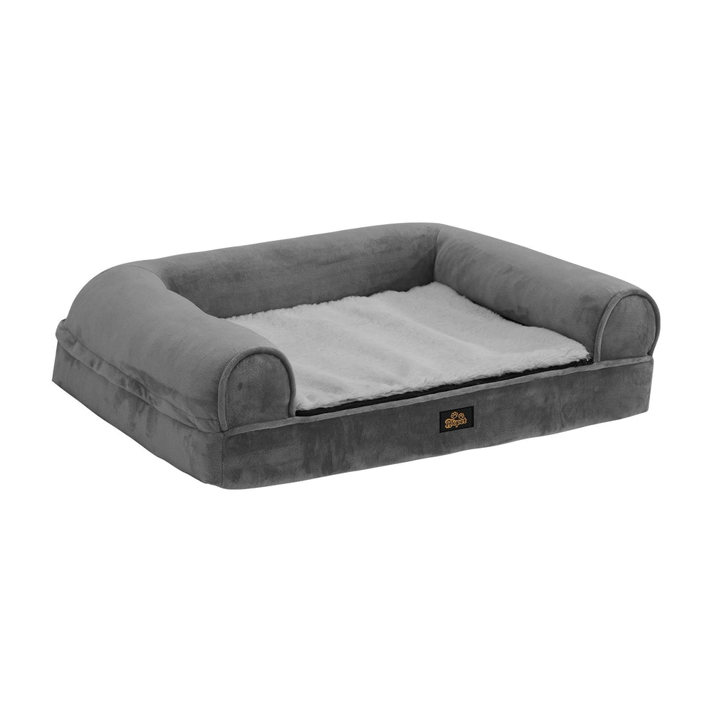 Alopet Dog Calming Bed Pet Orthopedic Memory Foam Sofa Washable Cushion X Large