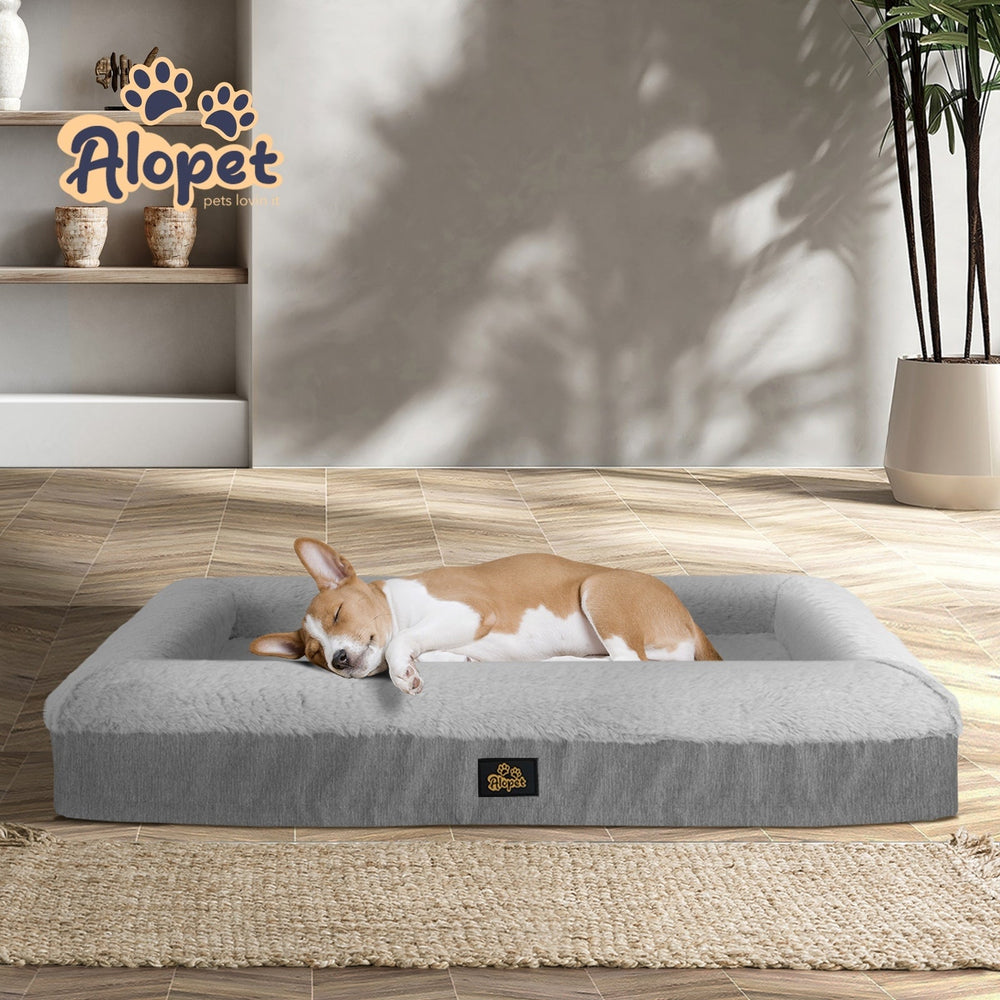 Alopet Orthopedic Dog Bed Calming Mattress Pet Mat Washable Removable XX Large
