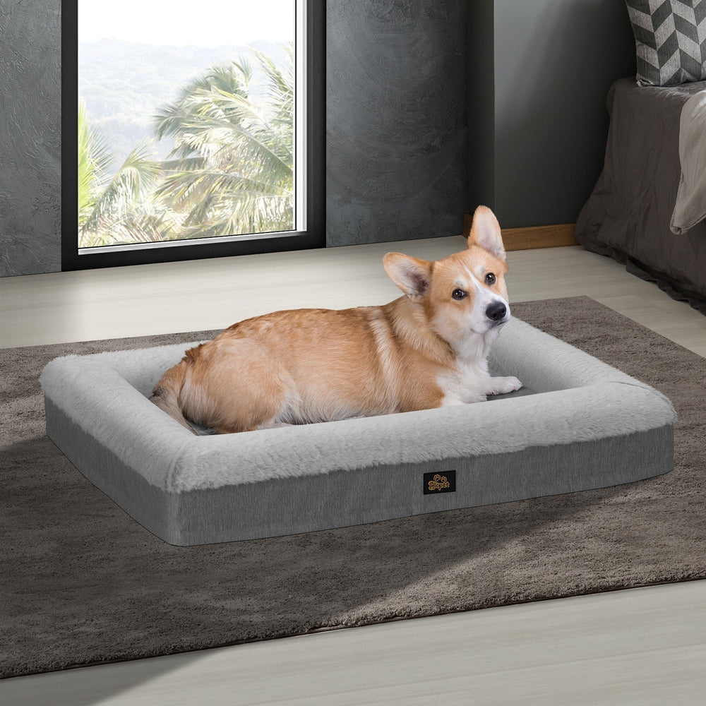 Alopet Orthopedic Dog Sofa Beds Pet Cat Calming Mat Washable Removable Medium