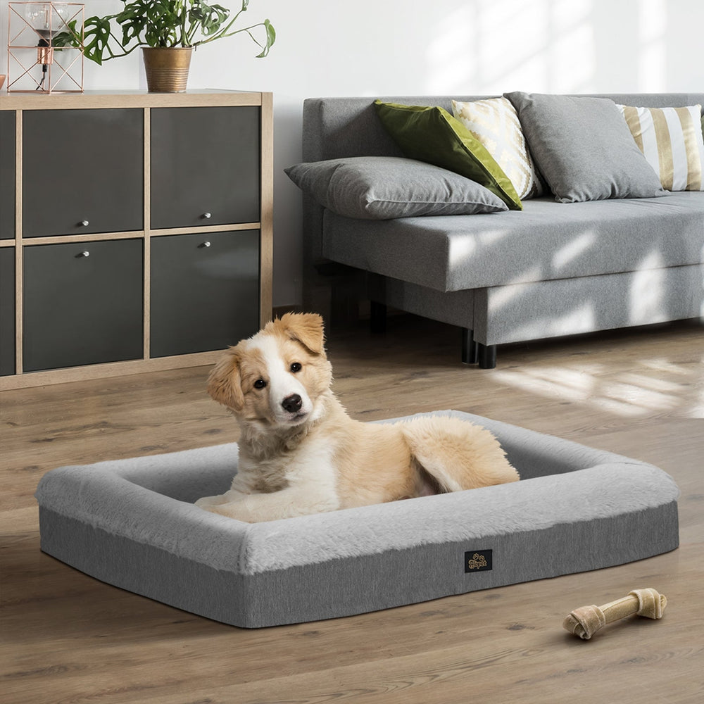 Alopet Orthopedic Dog Sofa Beds Pet Cushion Calming Mat Washable Removable Large