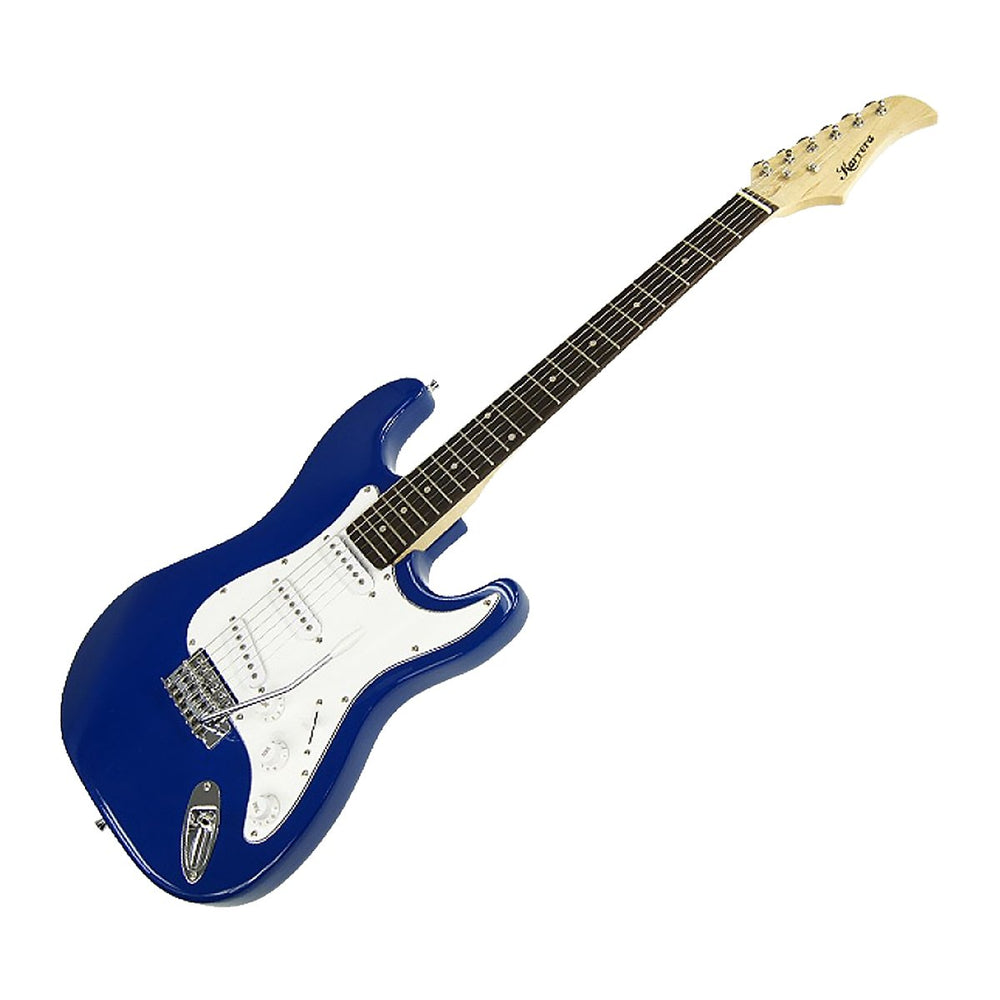 Karrera Full Size Electric Guitar - Blue