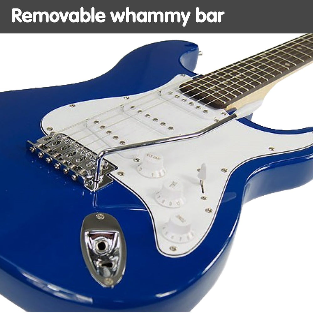 Karrera Full Size Electric Guitar - Blue