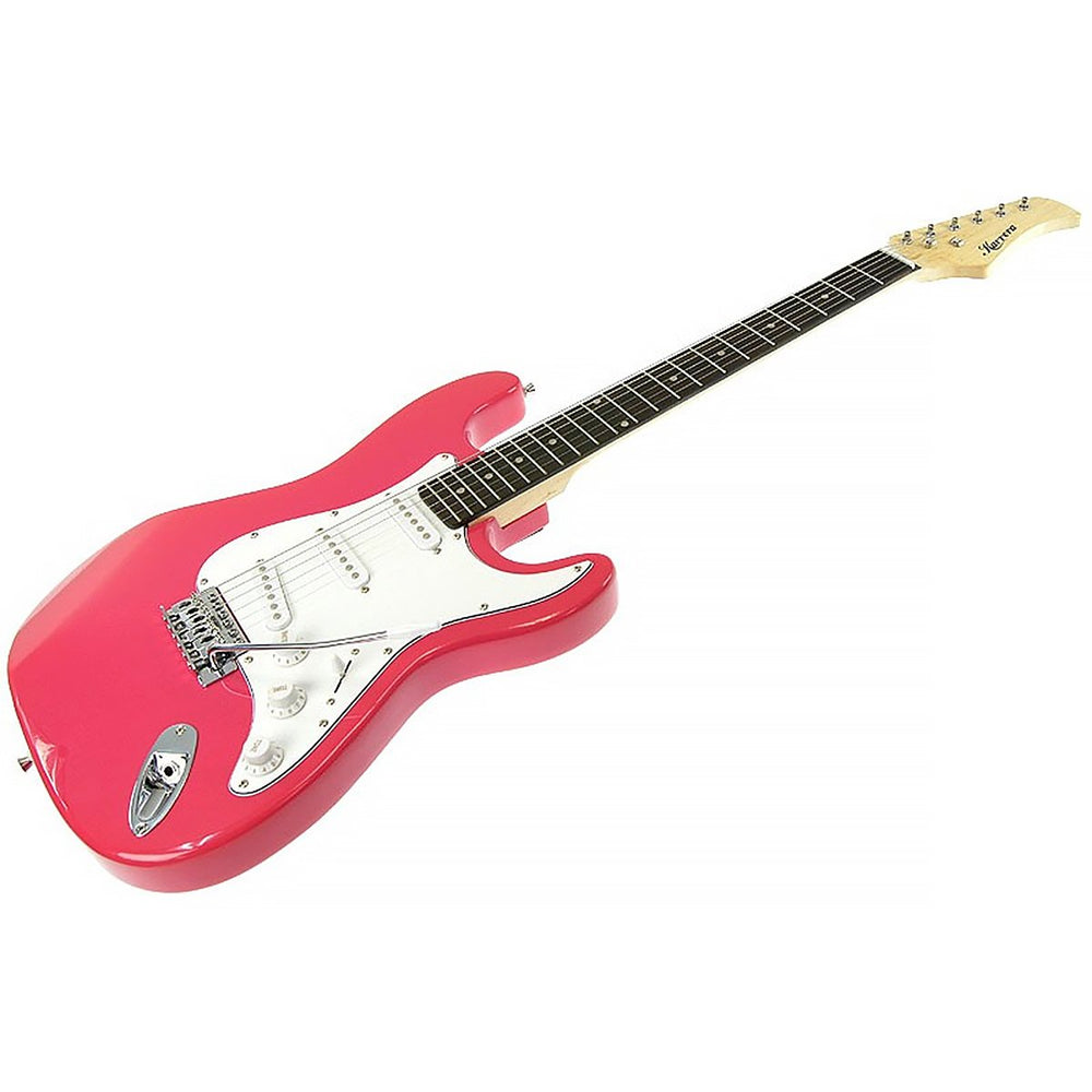Karrera 39in Full Size Electric Guitar - Pink