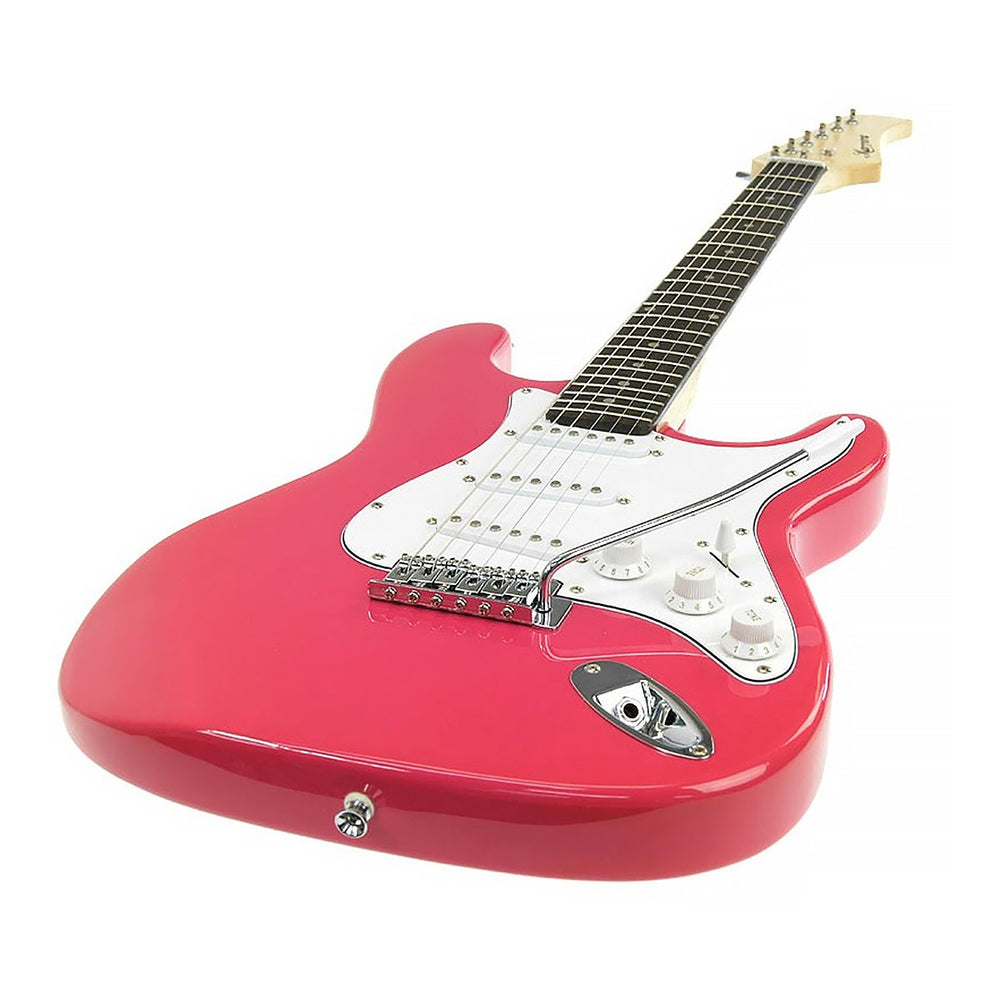 Karrera 39in Full Size Electric Guitar - Pink