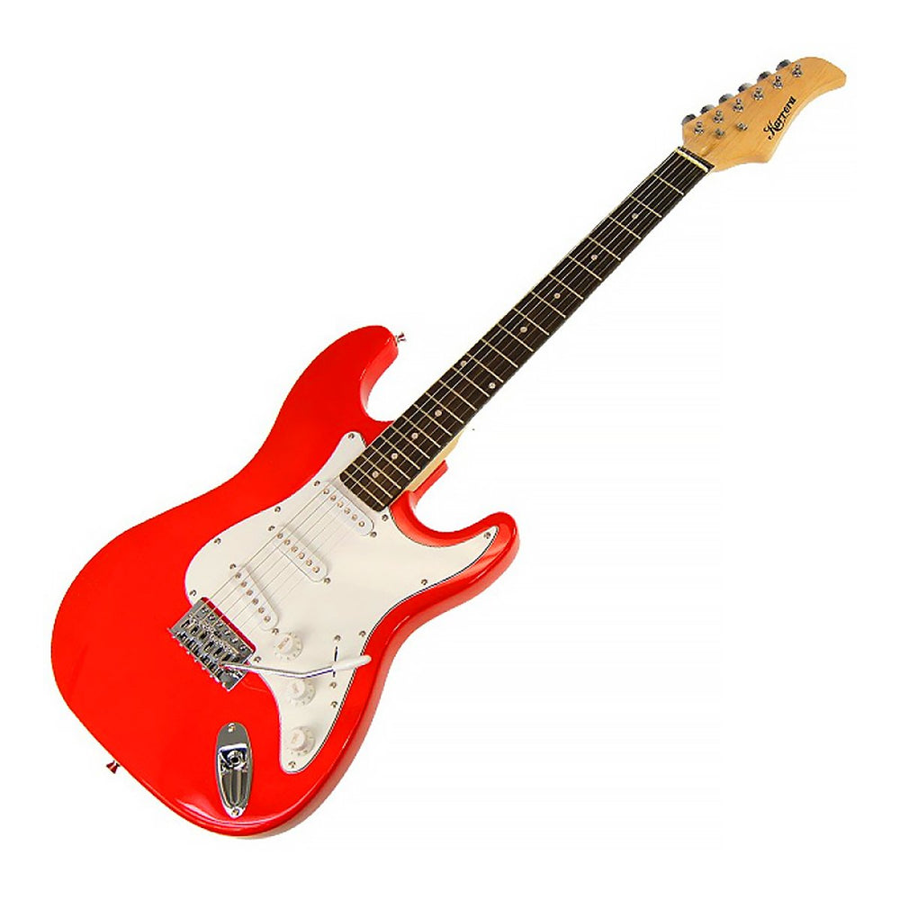 Karrera 39in Full Size Electric Guitar - Red