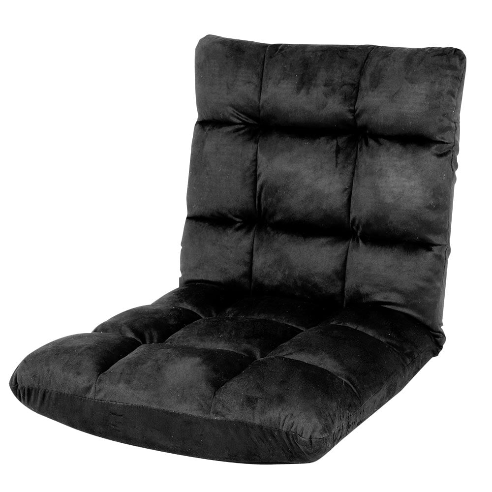Sarantino Floor Chair 100x50x12cm - Black