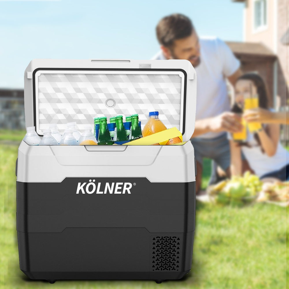 Kolner 50L Portable Fridge Cooler Freezer Camping Refrigerator
