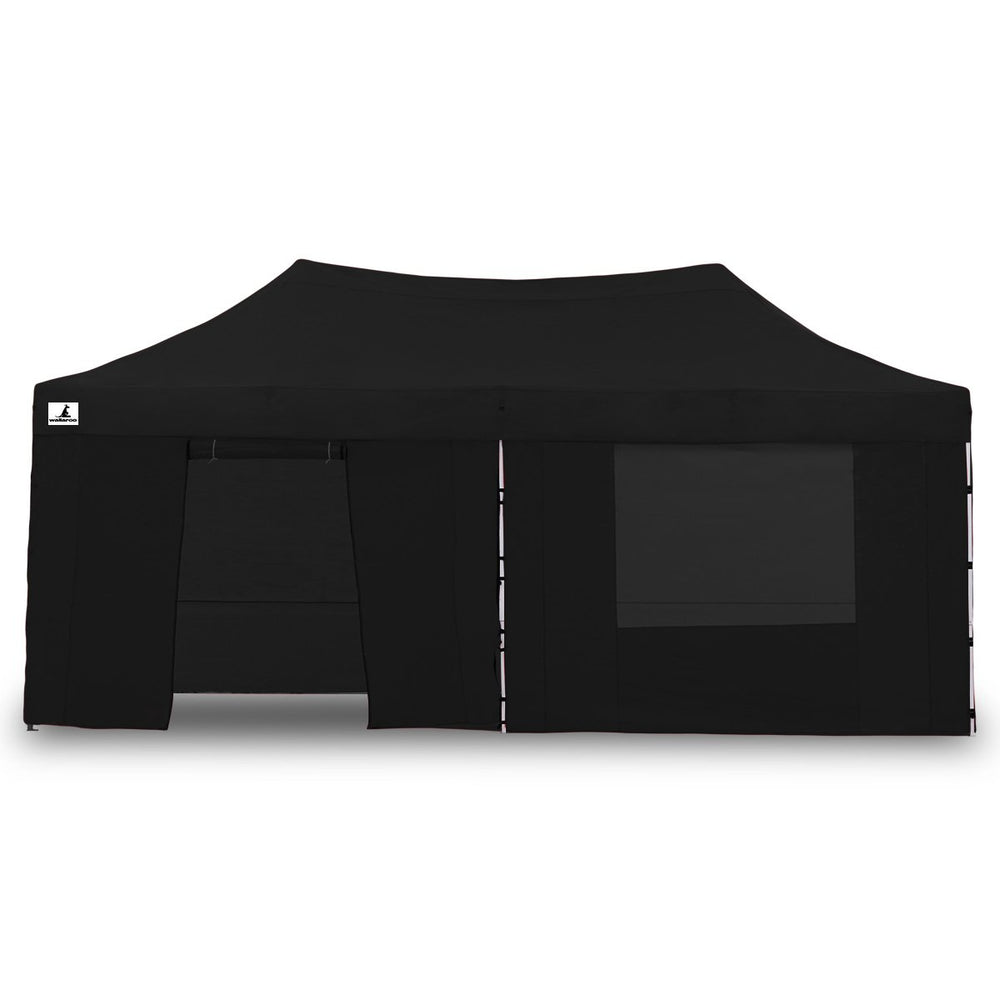 Wallaroo 3x6 Marquee - PopUp Gazebo - Black