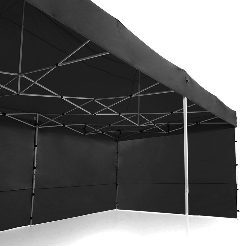 Wallaroo 3x6 Marquee - PopUp Gazebo - Black