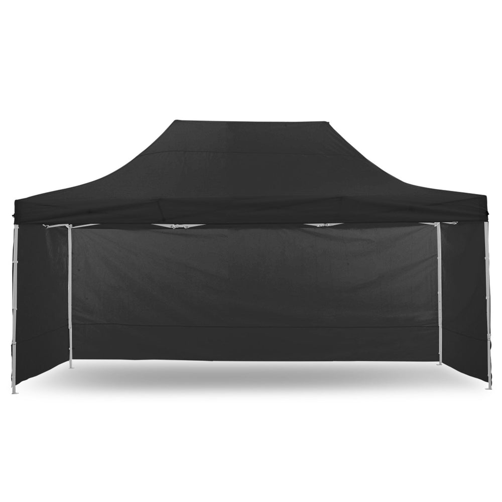 Wallaroo 3x4.5m Popup Gazebo Black