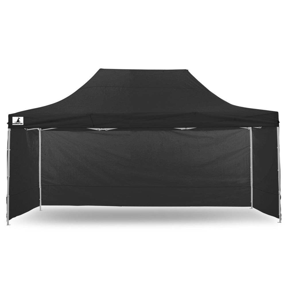 Wallaroo 3x4.5m Popup Gazebo Black