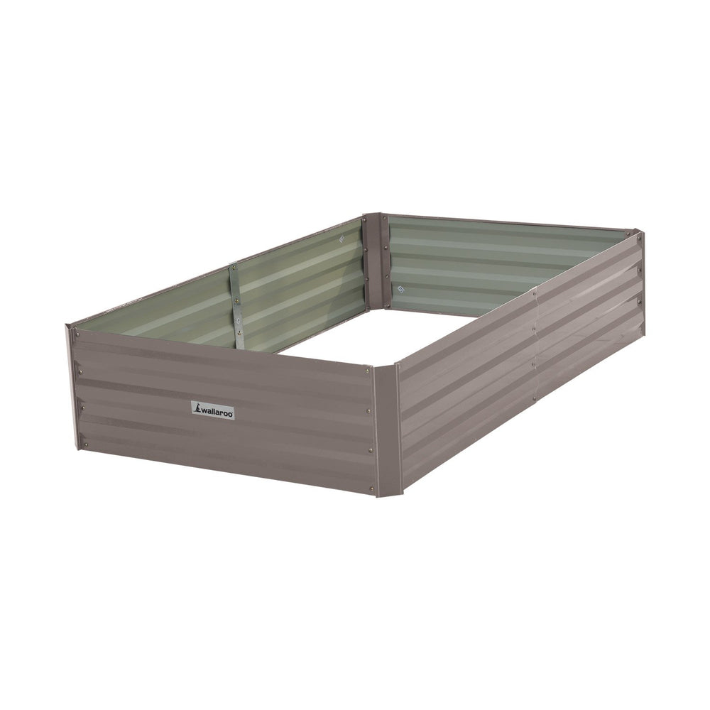 Wallaroo Garden Bed 150 x 90 x 30cm - Grey