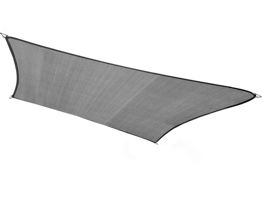 Wallaroo 3m x 5m Outdoor Shade Sail Grey Rectangle