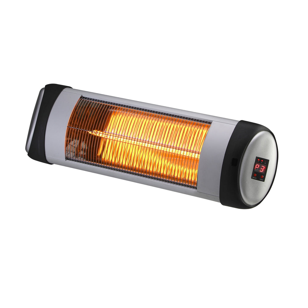 Vevare Electric Strip Infrared Heater Radiant 1500W Outdoor Space Heaters Remote