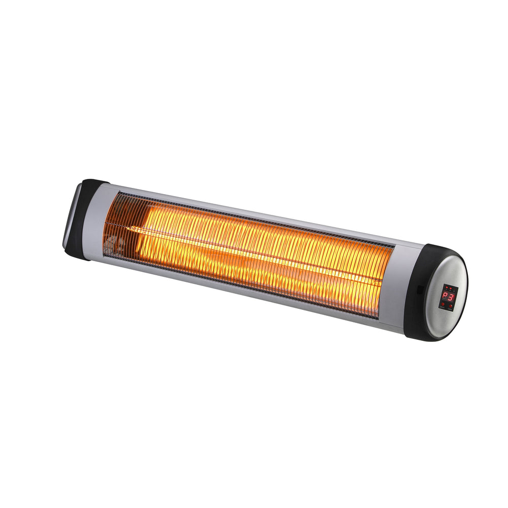 Vevare Electric Strip Infrared Heater Radiant 3000W Outdoor Space Heaters Remote