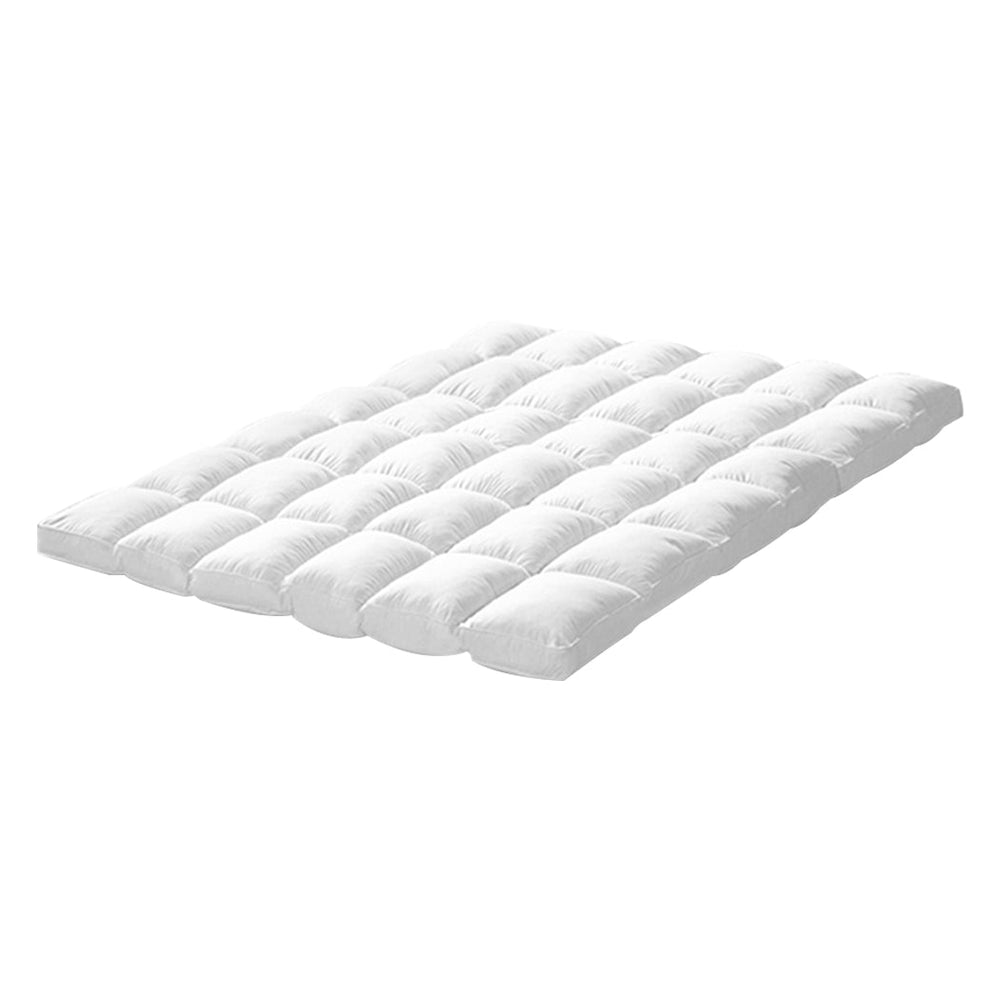 Dreamz Pillowtop Mattress Topper Mat Bedding Luxury Pad Protector Cover Queen