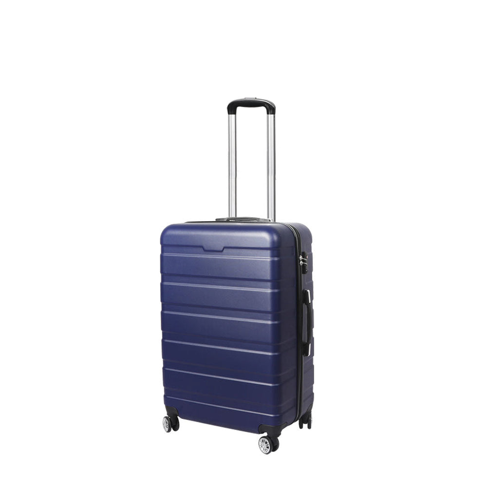 Slimbridge 24&quot;Luggage Case Suitcase Travel Packing TSA Lock Hard Shell Case Navy