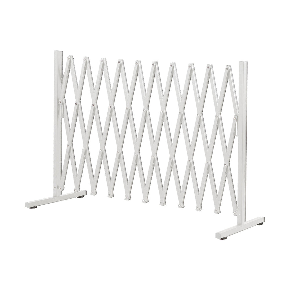 Traderight Group  Garden Security Fence Gate Expandable Barrier Safety Aluminum Indoor Outdoor Pet