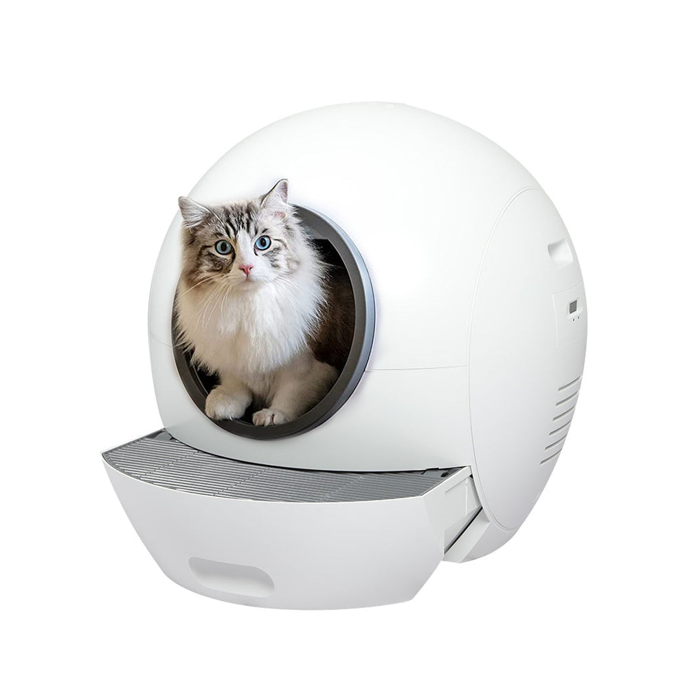 Pawz Automatic Smart Robot Cat Litter Box Self-Cleaning Enclosed Kitty Toilet
