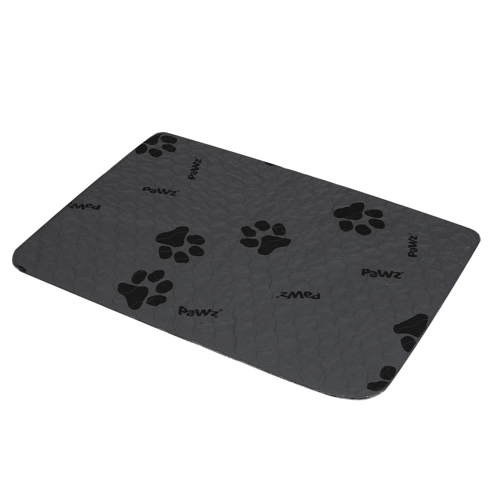 Pawz 4x Washable Dog Puppy Training Pad Pee Puppy Reusable Cushion King Grey