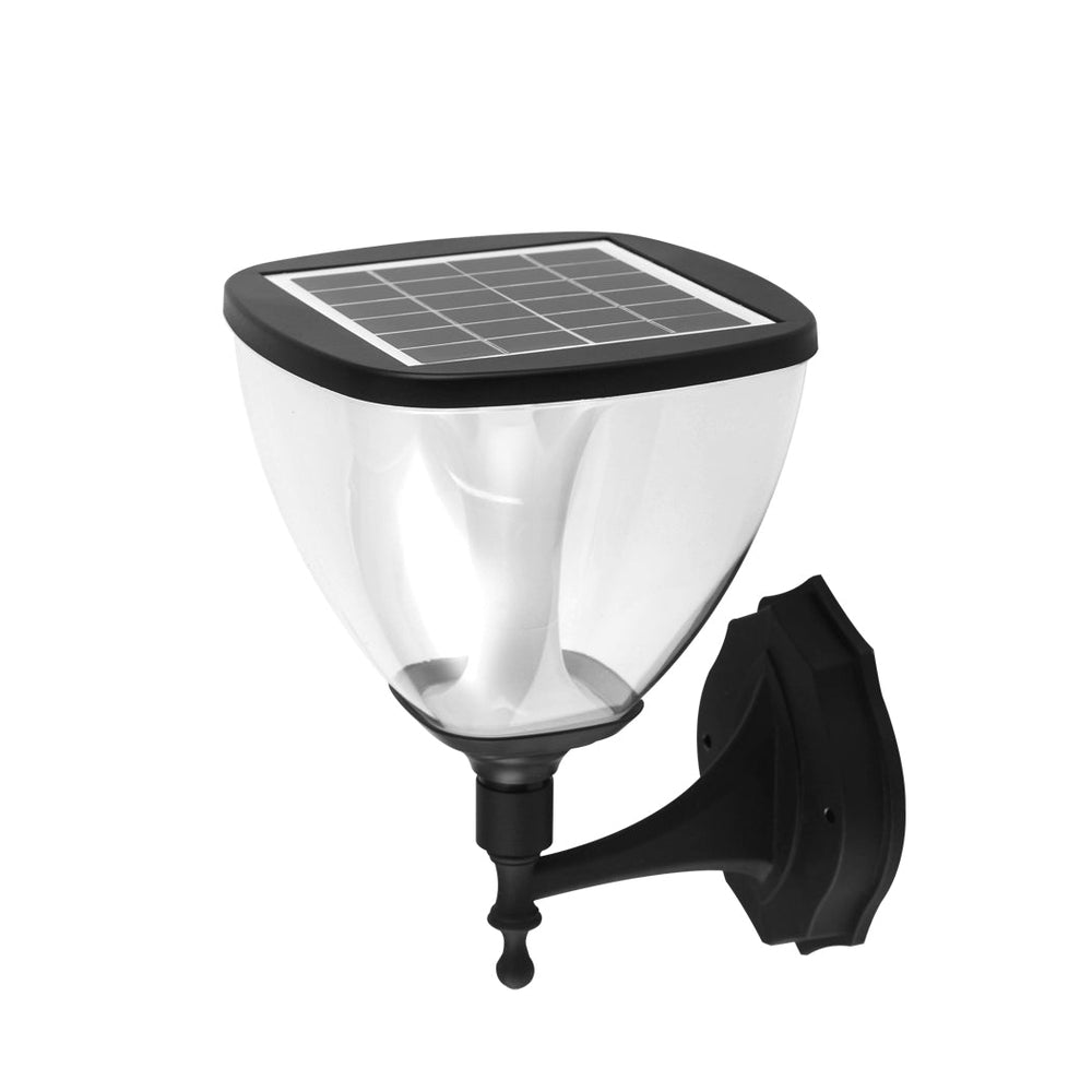 Emitto Solar LED Wall Lights Outdoor Garden Pathway Landscape Yard Lamp IP54