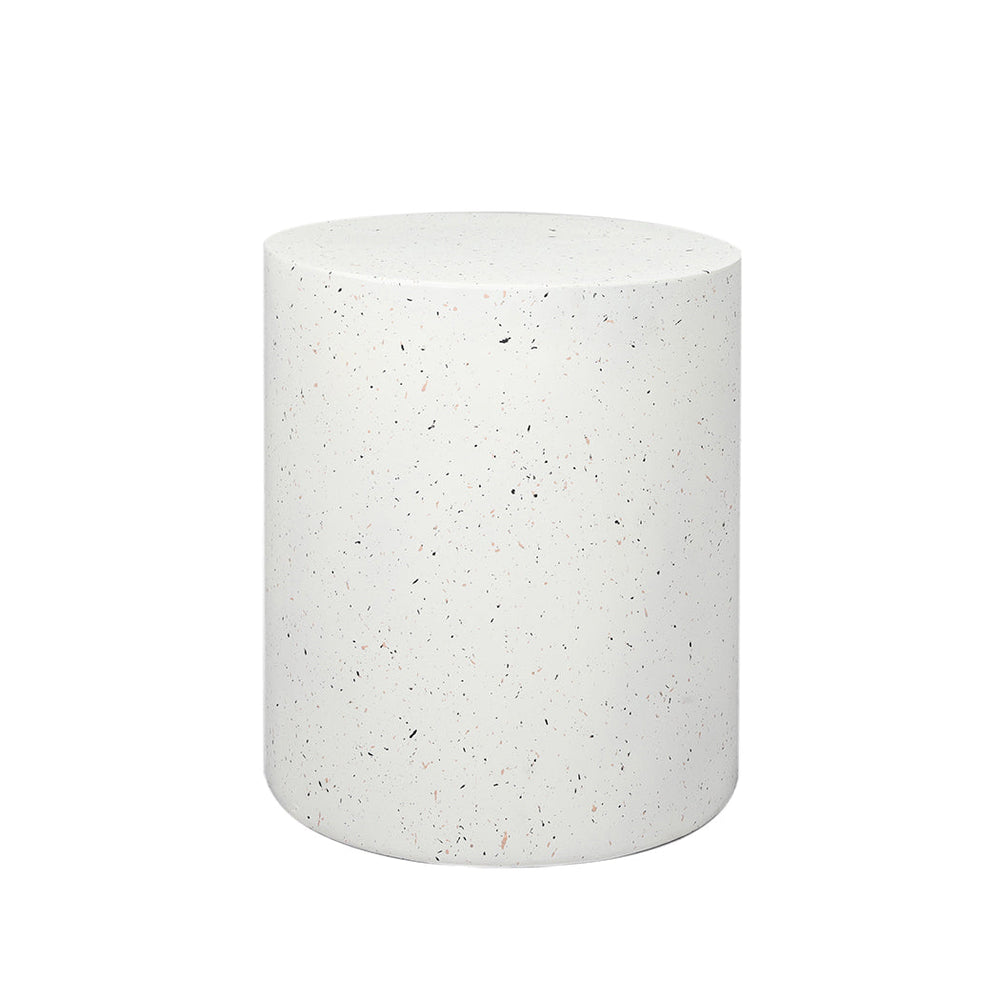 Levede Side Table Terrazzo Round End Tables Magnesia Outdoor Concrete Stool