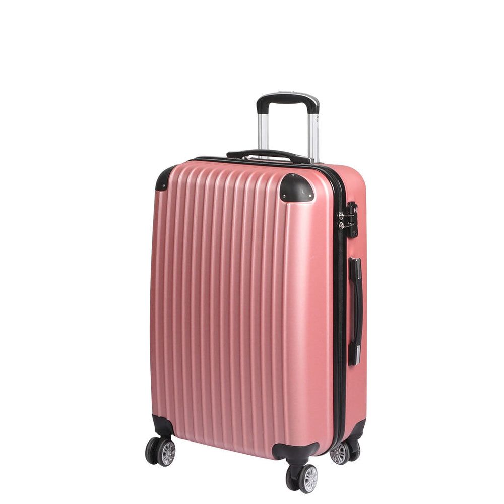 Slimbridge 28&quot; Travel Luggage Suitcase TSA Lock Carry Bag Hard Case Rose Gold