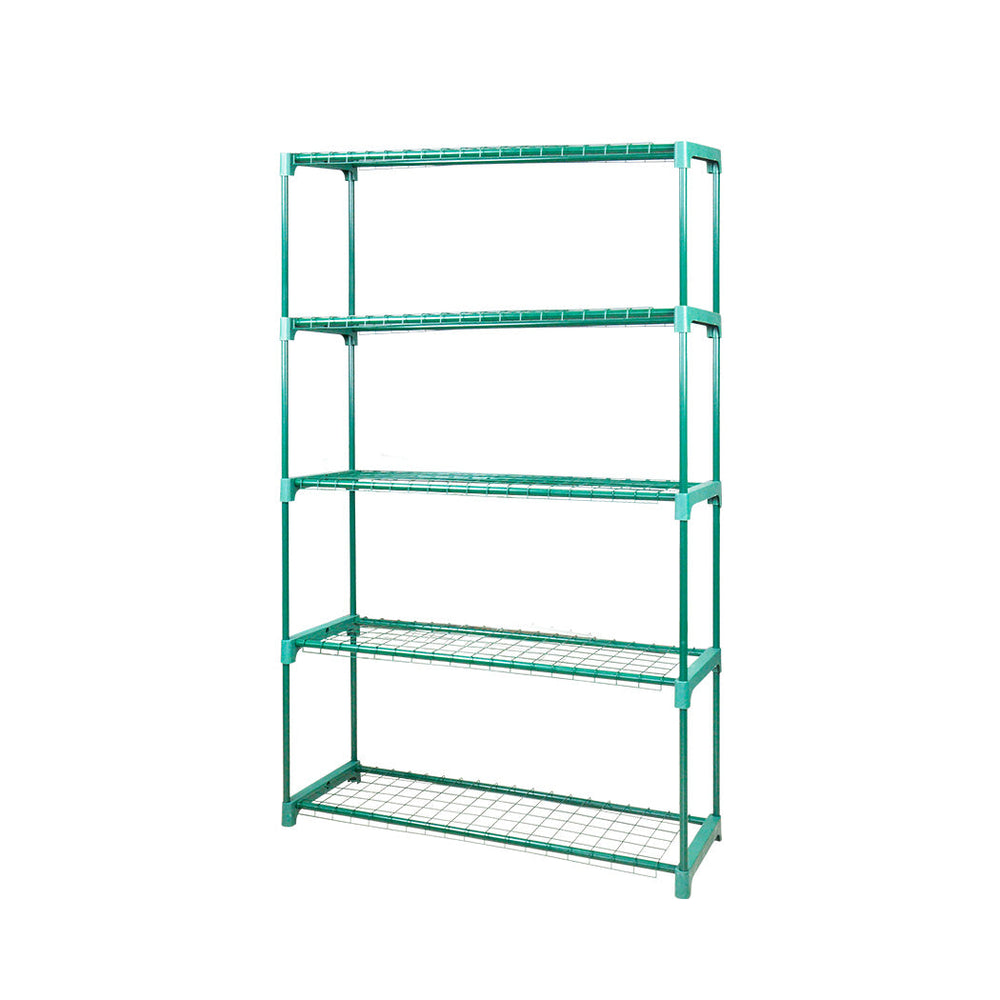 Levede 2x5 Tier Plant Shelve Garden Greenhouse Steel Storage Shelving Stand Rack