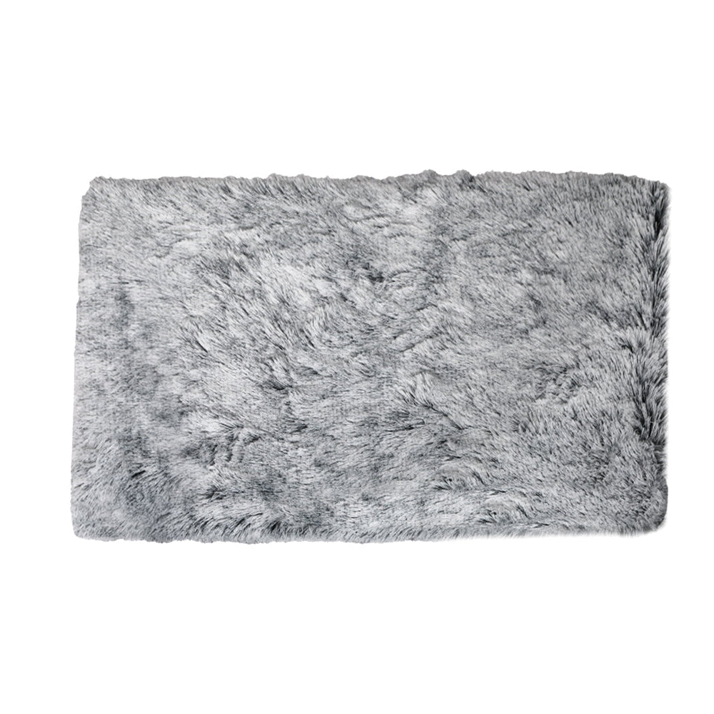 Pawz Replaceable Pet Bed Cover Plush Warm Soft Washable Charcoal XL