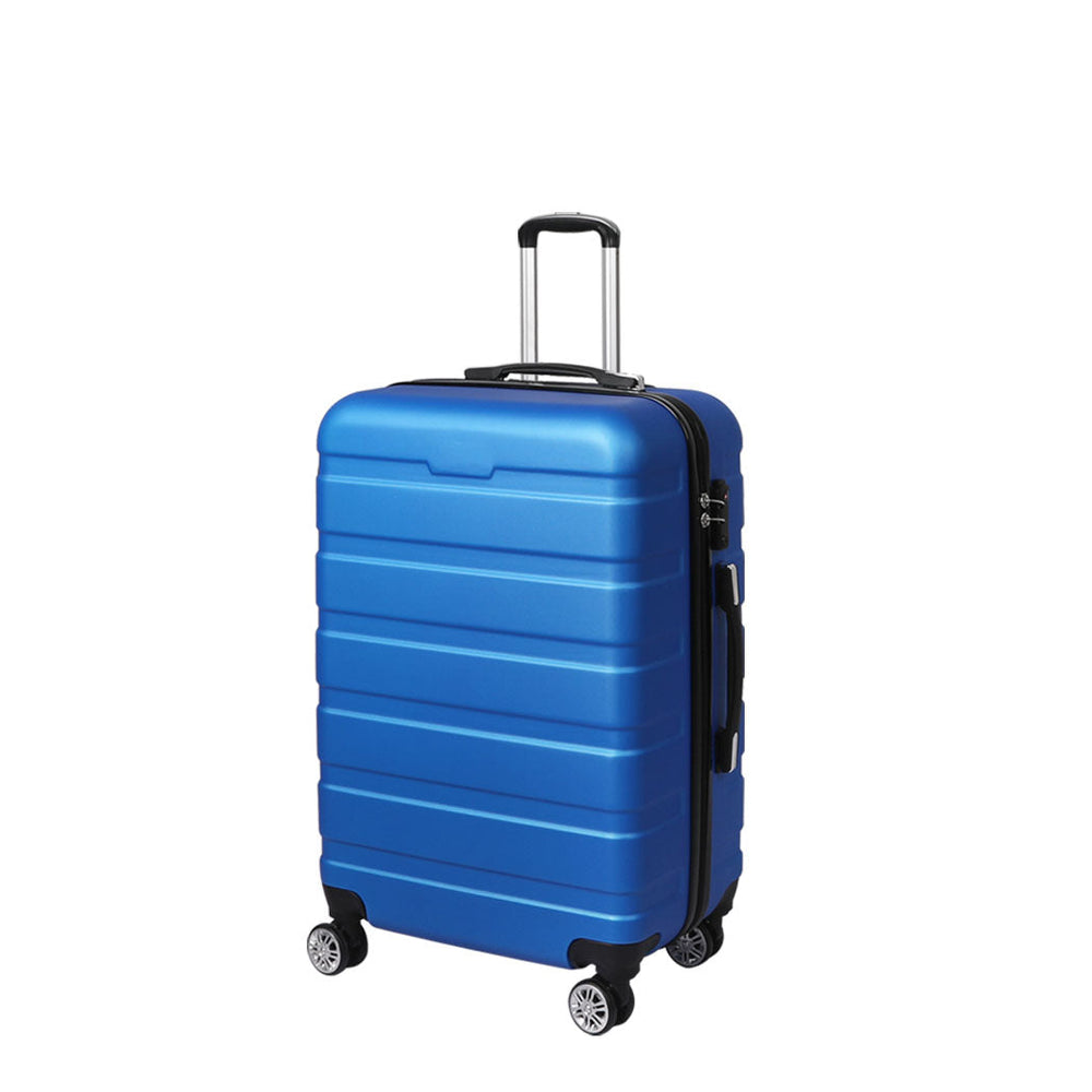 Slimbridge 28&quot;Luggage Case Suitcase Travel Packing TSA Lock Hard Shell Case Blue