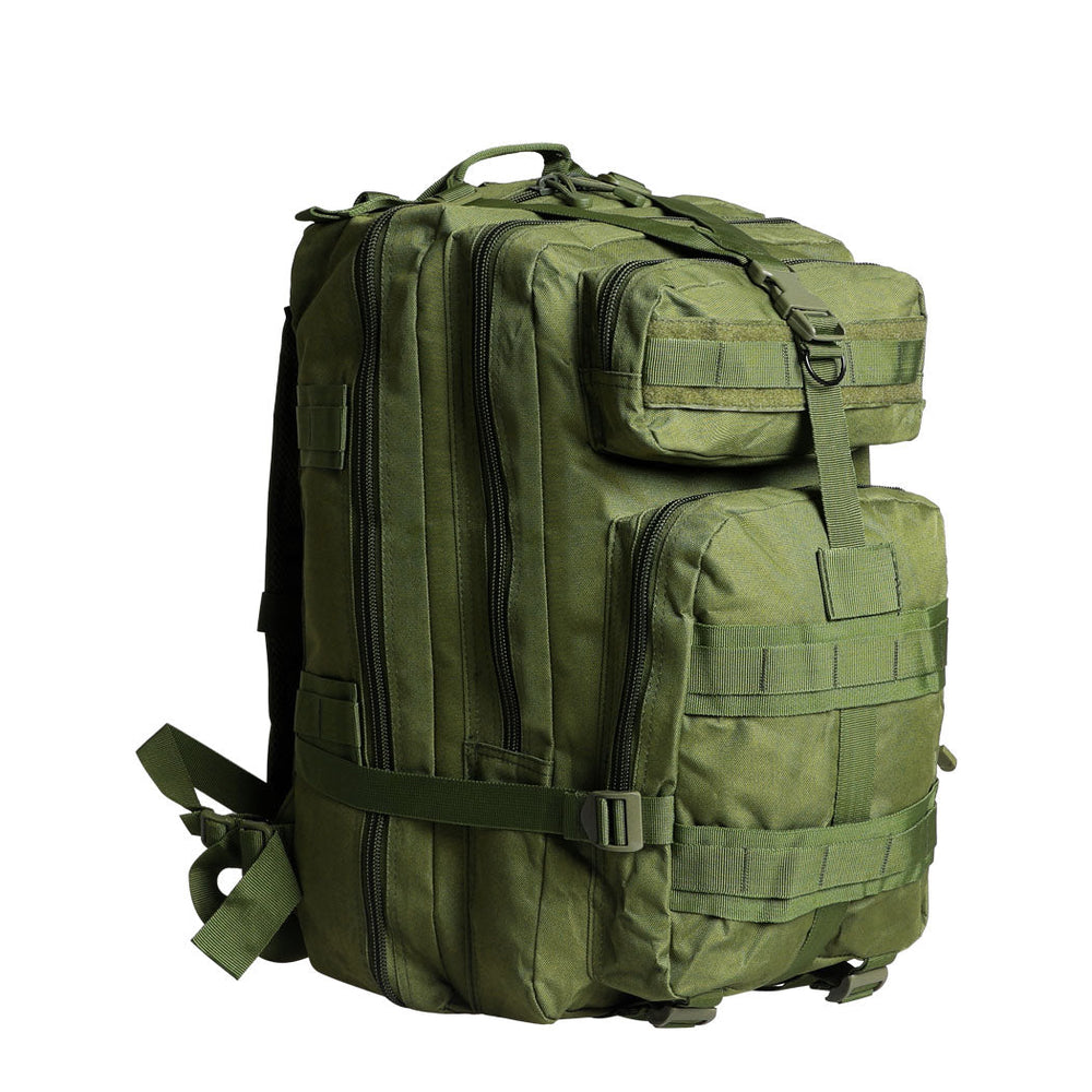 Green tactical backpack on sale