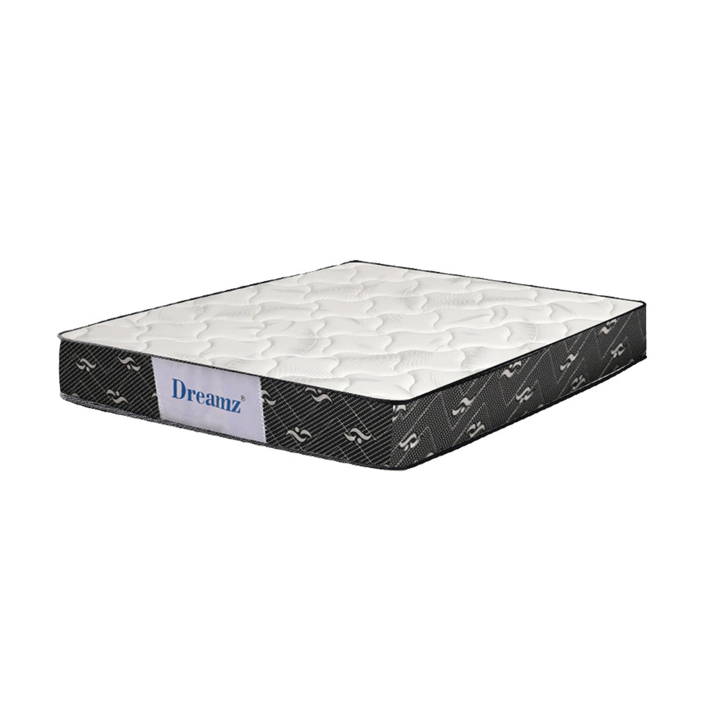 Dreamz Spring Mattress Bed Pocket Tight Top Foam Medium Soft King Size 16CM