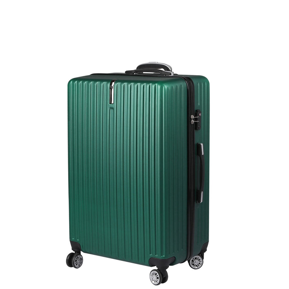 Slimbridge 28&quot; Inch Luggage Suitcase Travel TSA Lock Hard Shell Carry Case Green