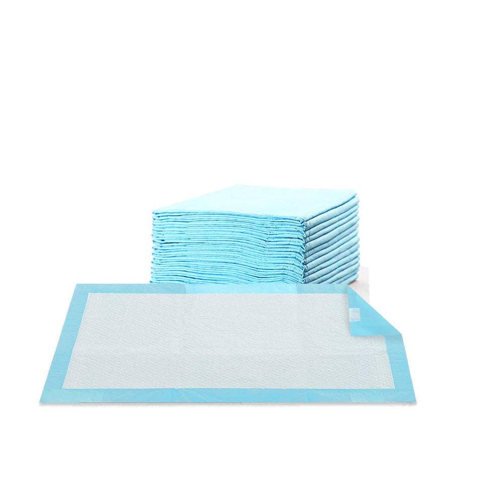 Pawz 100 Pcs 60x60cm Ultra Absorbent Puppy Pet Dog Cat Toilet Training Pads Blue