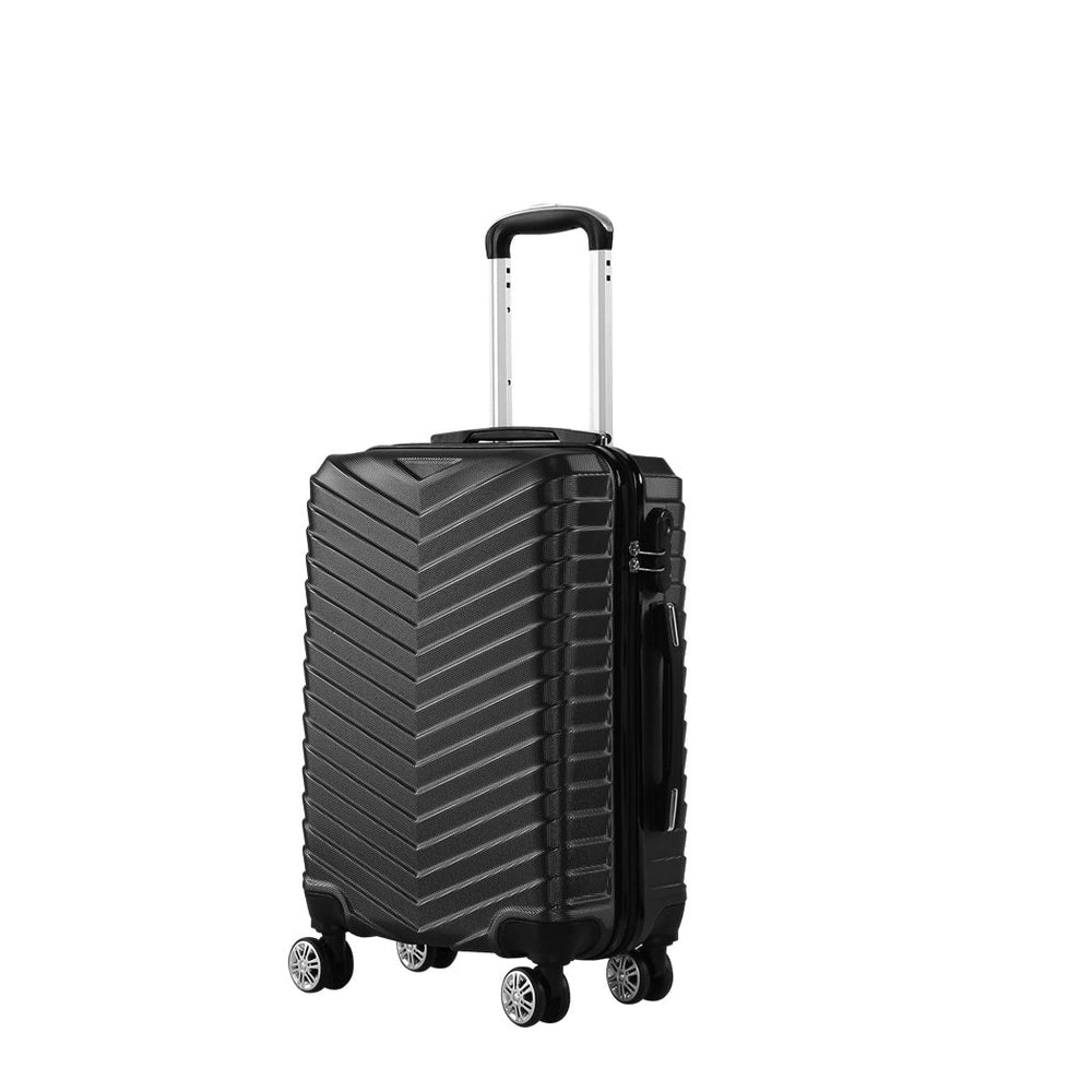 Slimbridge 28&quot; Luggage Suitcase Travel TSA Hard Shell Carry Lightweight Black