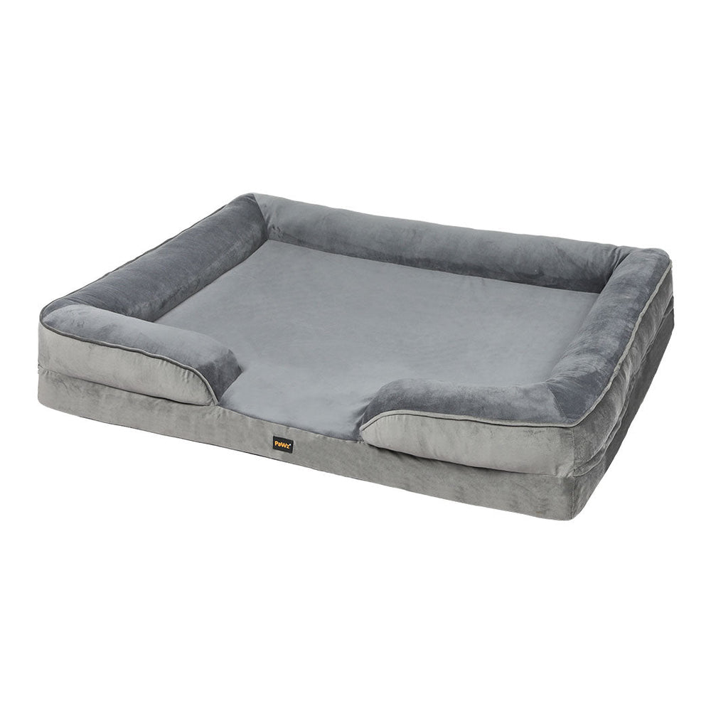 Pawz Memory Foam Pet Sofa Bed Cushion Dog Mat Washable Removable Orthopedic XL