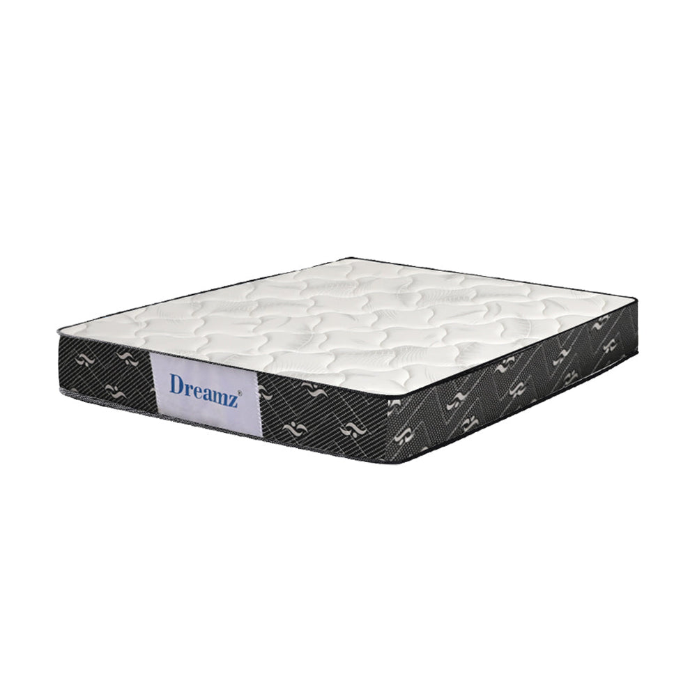 Dreamz Spring Mattress Bed Pocket Tight Top Foam Medium Soft King Single 16CM