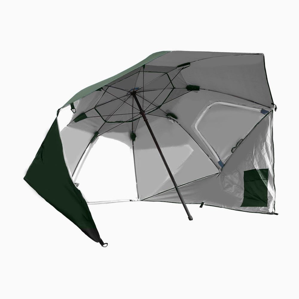 Mountview Beach Umbrella Outdoor Umbrellas Garden Sun Shade Shelter 2.13M Green