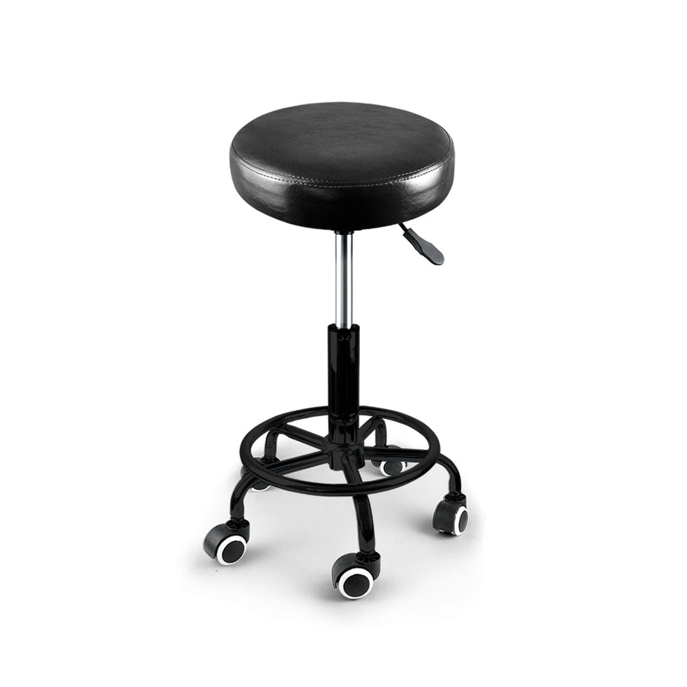 Levede Salon Stool Swivel Bar Stools Chairs Barber Hydraulic Lift Hairdressing