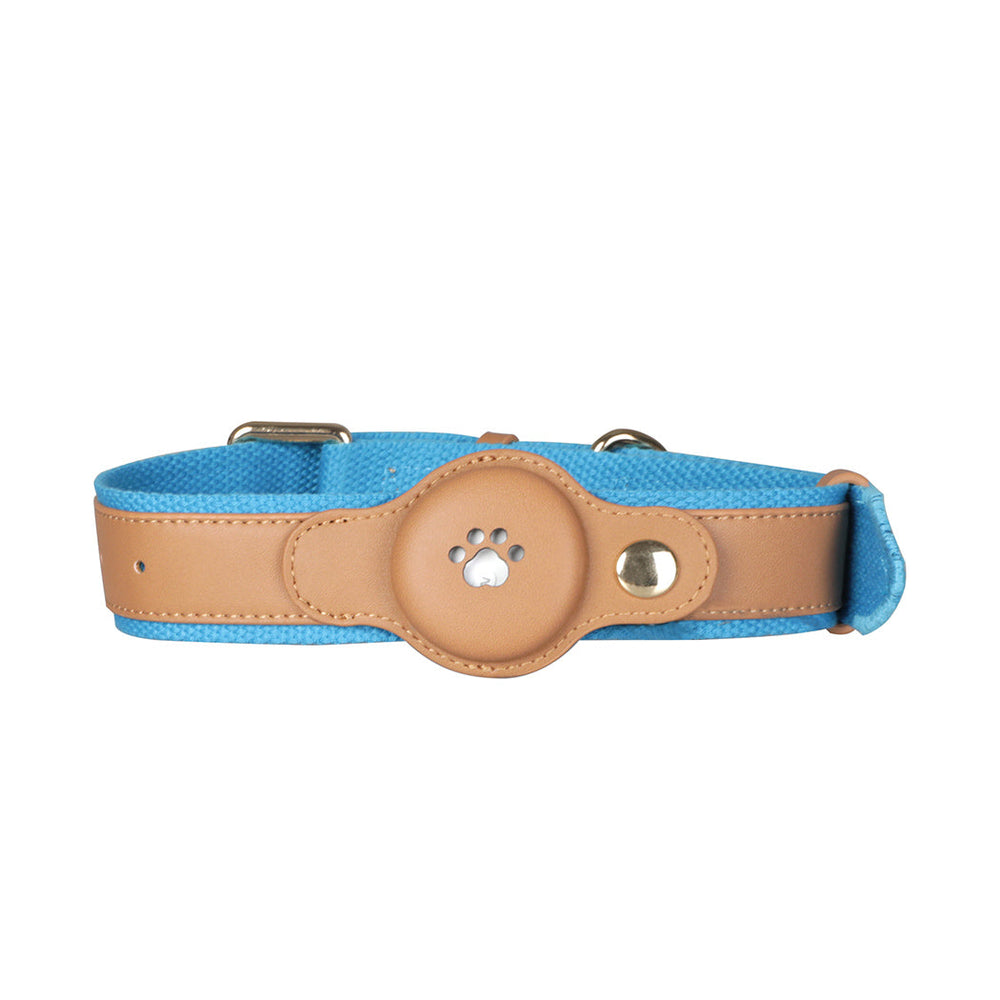 Pawz Bluetooth Pet Tracker Collar Anti-lost Locator Smart Waterproof 120m Blue