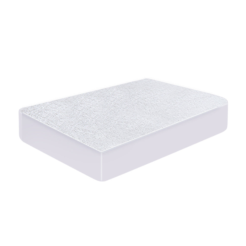 Dreamz Terry Cotton Fully Fitted Waterproof Mattress Protector in Queen Size