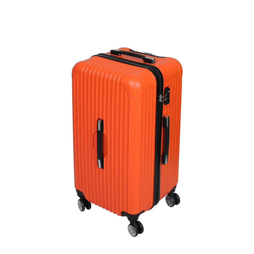 Slimbridge 30&quot;Trunk Luggage Travel Suitcase Travelling Large TSA 4 Wheels Orange