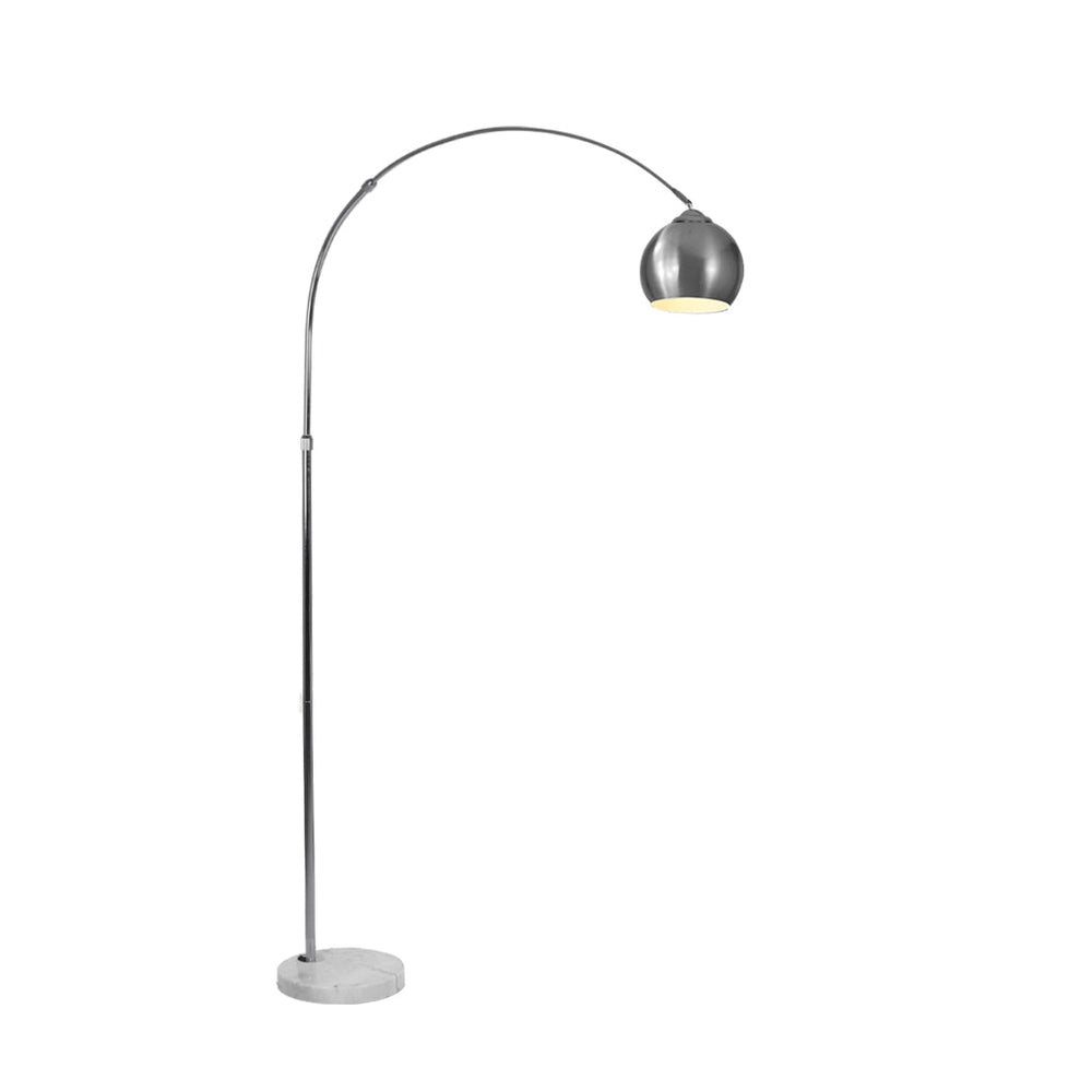 Emitto Modern LED Floor Lamp Stand Reading Light Adjustable Indoor Marble Base