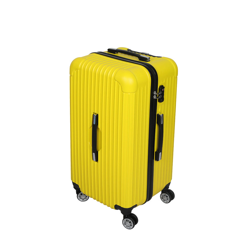 Slimbridge 30&quot;Trunk Luggage Travel Suitcase Travelling Large TSA 4 Wheels Yellow